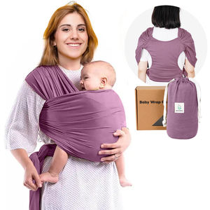 Vente en gros d'usine <span class=keywords><strong>Porte</strong></span>-bébé confortable en bandoulière pour nouveau-né <span class=keywords><strong>Porte</strong></span>-bébé extensible doux et respirant - Product Image 1