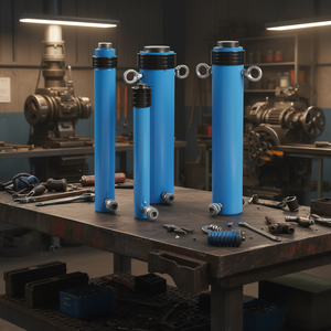 Cilindros Hidráulicos de Acción Simple Ttake de Largo Alcance con Retorno por Resorte para Uso Industrial - Product Image 3