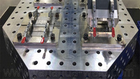 Établi de soudage octogonal 3D de haute qualité Noyau en acier PLC Stations de soudage efficaces à l'état neuf Chine pour la construction