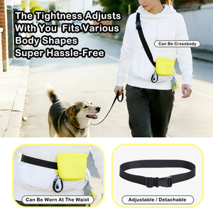 Bolsa <span class=keywords><strong>de</strong></span> Transporte para Comida <span class=keywords><strong>de</strong></span> Perro con Cierre Magnético Personalizado, Cinturón, Bolsa <span class=keywords><strong>de</strong></span> Silicona para Entrenamiento <span class=keywords><strong>de</strong></span> Perros, Bolsa para Premios con Cierre <span class=keywords><strong>de</strong></span> Clic - Product Image 6