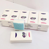 Prix d'usine emballage d'impression jetable pâte à papier vierge mouchoir pochette en papier Serviette en tissu personnalisée