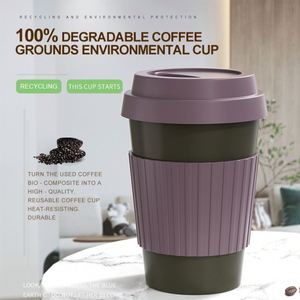 Smooth Sip Biodegradable Pla Tumbler Bpa Free Reusable Iced Cup Hot Coffee Travel <b>Mug</b> Perfect for Cappuccino 12 Oz - Product Image 2