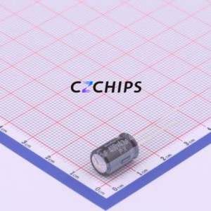 Condensador Electrolítico de Aluminio de Orificio Pasante 400PX4R7MEFC8X11.5, Orificio Pasante, D8xL11.5mm 4.7uF 20% 400V 3.5mm - Product Image 1