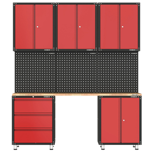 Kinbox 9 Pieces <b>Tool</b> <b>Storage</b> Garage System for Home 20CM9 Home Garage <b>Storage</b> - Product Image 2