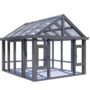 Nouvelle véranda coulissante de style chinois en alliage d'aluminium avec verre feuilleté de sécurité, isolation phonique et thermique, et toit isolant - Product Image 4