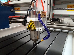 High Efficiency 4 Axis 6040 Wood Carving <b>Machinery</b> with Rotary Axis for Metals Stainless Steel Stone Iron - Product Image 5