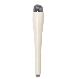 Pinceau double face en silicone pour gloss et correcteur, manche en bois, haute qualité, outil de maquillage double extrémité pour fond de teint et beauté - Product Image 4