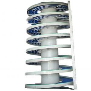 Fabricante de China, almacén de comercio electrónico, elevador Vertical, transportador de cinta de rodillos en espiral por gravedad con máquinas de clasificación - Product Image 1