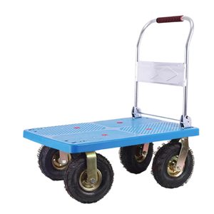 10 Inch 3.50-<strong>4</strong> <strong>Pneumatic</strong> Inflatable Rubber Tire Wheel for Hand Truck Garden Utility Wagon Lawn Mover Tire - Product Image 3