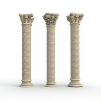 Molde de Inyección de Plástico ABS de Alta Precisión para Columna de Pilar Romano para el Hogar