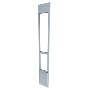 Puerta para mascotas de varios tamaños M con vidrio templado conveniente para que las mascotas entren y salgan - Product Image 4