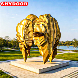 Sculpture personnalisée en acier inoxydable en forme <span class=keywords><strong>de</strong></span> spirale <span class=keywords><strong>de</strong></span> <span class=keywords><strong>vigne</strong></span>, statue métallique moderne abstraite <span class=keywords><strong>de</strong></span> grande taille pour l'extérieur, art <span class=keywords><strong>de</strong></span> jardin et <span class=keywords><strong>de</strong></span> pelouse - Product Image 6