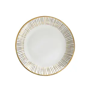 Ceramics Nordic dining plate light luxury ceramic ceramic breakfast date Western date creation Western food disk
