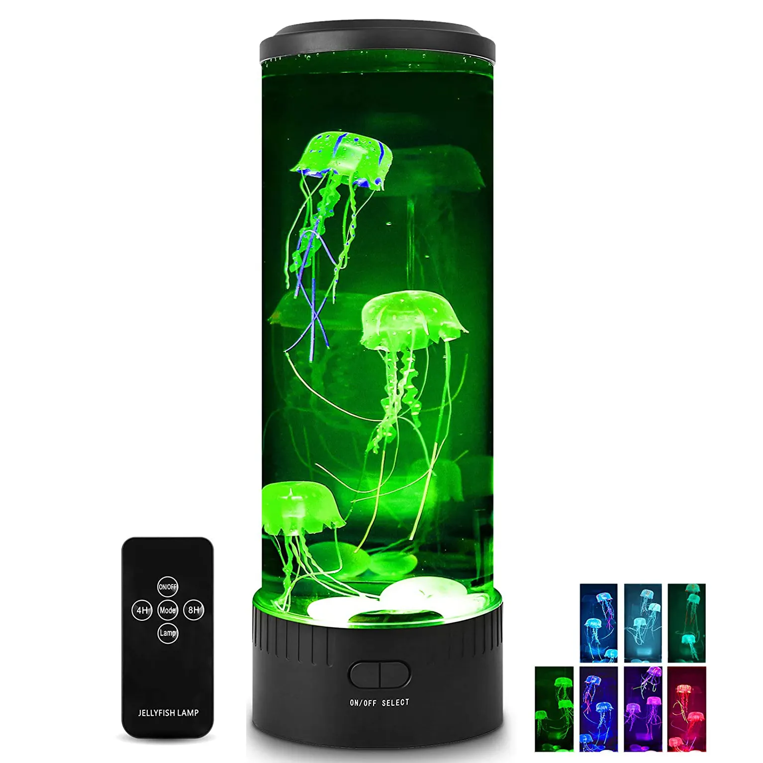 Электрическая настольная лампа в виде медузы, меняющий цвет, подарок для детей, мужчин и женщин, домашнее украшение для комнаты, освещение для расслабления