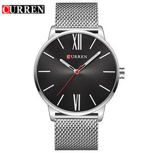 OEM para Reloj de Negocios para Hombre 8238, Caja de Aleación, Correa de Acero Inoxidable, Esfera de Cuarzo con Manecillas, Resistente al Agua, Estilo Casual, Deportivo, Romano - Product Image 3