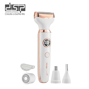 <span class=keywords><strong>Afeitadora</strong></span> 4 en 1 para Mujer <span class=keywords><strong>Dsp</strong></span>: 7000 rpm, Pantalla LED, Carga Rápida, Recorte de Vello Corporal Completo 70591 - Product Image 1