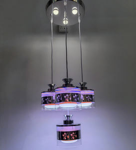 Lampu gantung LED kontemporer untuk RUMAH & restoran pencahayaan dapur lampu gantung bercahaya dijual (FX607/3 + 1) - Product Image 3