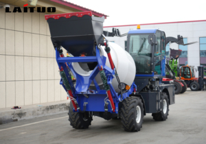 Nhà máy cung cấp trực tiếp, miễn phí vận chuyển, xe trộn bê tông tự đổ LaiTuo 1.5 m³ mới, bảo hành 1 năm, đang bán chạy - Product Image 5