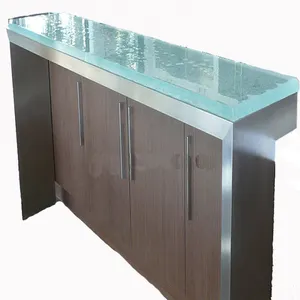 बिक्री के लिए नवीनतम मोटी ग्लास रसोई countertop