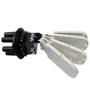 Caisse de jonction verticale optique FOSC FTTH dôme pour extérieur, 96/144 fibres optiques - Product Image 3