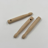 Benutzer definierte Holz Mini Drum Sticks Schlüssel bund Drumsticks Schlüssel ring für Werbe geschenk