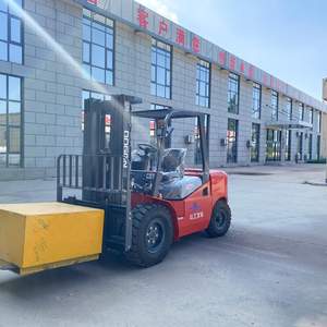 Carretilla elevadora diésel personalizable de 5 toneladas, de 6m altura de elevación, triple mástil, nueva condición, contenedor exterior, combustión interna - Product Image 5