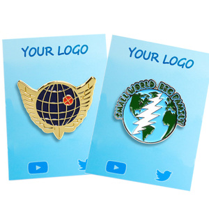 Nhà Sản Xuất Nhà Sản Xuất Cá Nhân Tùy Chỉnh Sơn Câu Lạc Bộ Sưu Tập Quà Tặng Kim Loại Biểu Tượng Trường Hat Men Pins Huy Hiệu Cho Đồng Phục - Product Image 2