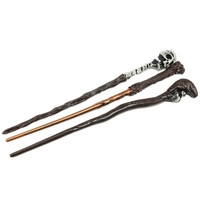 Varitas mágicas de plástico para fiesta de Halloween, varitas de palo para Cosplay de Harry Potter, nuevo diseño, 2022