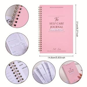 Spiral Daily Mood Log A5 Planificateur pour la guérison émotionnelle Pleine conscience Amour de soi Soulagement de l'anxiété et de la <span class=keywords><strong>d</strong></span>épression Couverture en papier à couverture rigide - Product Image 2