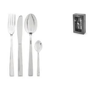 Juego de Cubiertos de Acero Inoxidable Inoxpran Milano de 24 Piezas - Product Image 1