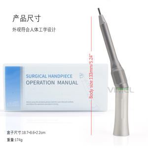 Pièce à main dentaire articulée 20:1 pour ostéotomie, pour chirurgie expérimentale, orthopédie, plastique, téléphone portable, maxillaire, sinus, usage animal - Product Image 2