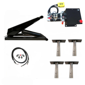 Tipo de marco completo de remolque de descarga hidráulica tijera elevador levanta kit - Product Image 2