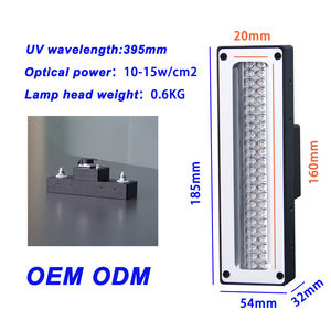 Système de polymérisation UV LED <span class=keywords><strong>pour</strong></span> <span class=keywords><strong>vernis</strong></span> résine adhésive UV 2200W 365NM 395NM 405NM avec contrôleur - Product Image 2