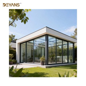 Pergola in Alluminio Leggero con Design Moderno Personalizzato, Triangolare, con Doppio Vetro Temperato, Impermeabile per Esterni - Product Image 2