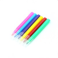 Stylo marqueur de couleur en feutre, 6 couleurs, pour enfants, cadeau multifonctionnel,