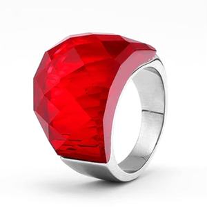 Anillo de Resina con Cristales de Colores, Joyería de Moda, Diseño Único y Elegante, Accesorio de Fiesta, Regalo para Mujer - Product Image 6