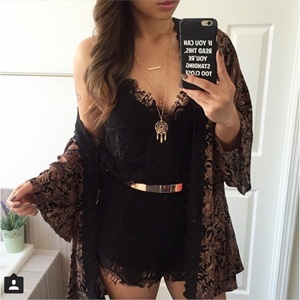 Tutina TD Bellavie in pizzo intimo accessori - Product Image 2