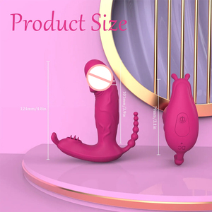 Özelleştirilebilir Seks Oyuncakları Uygulama Kontrollü Anal Butt Plug Erkekler için Kelebek Vibratör Yapay Penis Giyilebilir Külot Vibratörü Kadınlar için Seks Oyuncakları - Product Image 6
