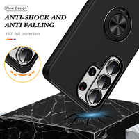 Étui de protection robuste antichoc avec support intégré et béquille pour voiture pour Samsung Galaxy S26 Ultra