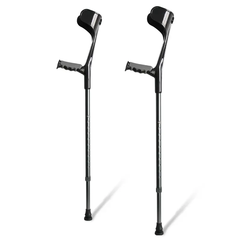 European-style forearm crutches widely welcomed by Western countries
