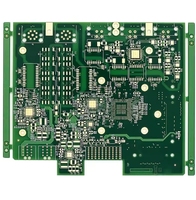 PCB en cuivre lourd de qualité industrielle, directement de l'usine de Pékin, pour l'électronique de puissance, compatible haute fréquence, surface FR4 plaquée or, livraison en 1 à 3 jours