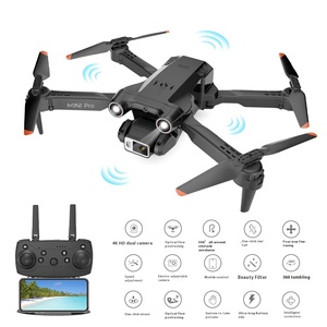 Máy bay không người lái điều khiển từ xa E63 với <span class=keywords><strong>camera</strong></span> kép 4k Máy bay ngoài trời để chụp ảnh trên không độ nét cao định vị dòng quang học toàn diện - Product Image 5