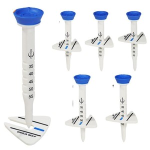 Adjustable Golf Tee Rubber Tees With Height Mark 35-55mm For Golf Practice Training Durable Super Tough <b>Material</b> - Product Image 4
