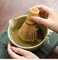 Ensemble de matcha traditionnel en céramique avec logo personnalisé, 4/5/7/8 packs, boîte, café, poudre de thé matcha du Japon, fouet, outils, kit cadeau pour les amateurs de matcha
