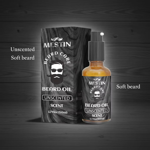 Óleo Orgânico para Crescimento de Barba Inspirado nos Amish - Personalização de Marca Privada |   Fórmula Natural para Cuidado da Barba Sem Fragrância - Product Image 1