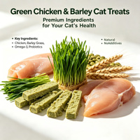 Bâtonnets de mousse arc-en-ciel pour chat de haute qualité, sans OGM, sans gomme, sans amidon, 60 % de protéines brutes, 75 % de viande, riche en protéines