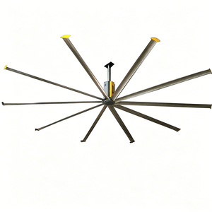 Grand ventilateur de plafond Malaisie, ventilateurs HVLS pour restaurant, ventilateur commercial - Product Image 5