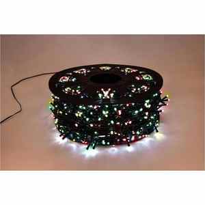 720 LUMIÈRES DE NOËL LED MULTICOLORES AVEC TRANSFORMATEUR 36+2MT - Product Image 1