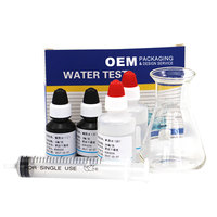 Kit d'analyse complète de l'eau Better BT-218 pour l'aquaculture marine et les bassins de poissons, eau alcaline, certifié CE, garantie 1 an, 50 tests/boîte