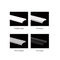 ESANN-Bande lumineuse LED de surface 30x20mm, profilé en aluminium extrudé avec diffuseur, couverture PC